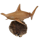 Статуэтка из дерева рыба-молот Animals of the World варинант исполнения - 3 | Loft Concept в Новосибирске