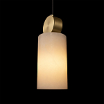 Подвесной светильник с цилиндрическим мраморным плафоном Marble square варинант исполнения - 6 | Loft Concept в Новосибирске