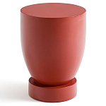 Приставной столик из массива манго Tom-tom Red варинант исполнения - 1 | Loft Concept в Новосибирске