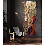 Тканый вручную абстрактный гобелен Коралловый риф Coral reef варинант исполнения - 3 | Loft Concept в Новосибирске