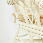 Комплект обеденный из ротанга Eloise grand white варинант исполнения - 9 | Loft Concept в Новосибирске