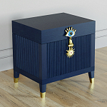 Сундук Eye Elsa Dreams Blue варинант исполнения - 1 | Loft Concept в Новосибирске