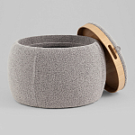 Пуф-трансформер Люкке с крышкой серый варинант исполнения - 5 | Loft Concept в Новосибирске