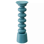 Подсвечник фигурный голубой Bright Accent 33 см варинант исполнения - 1 | Loft Concept в Новосибирске