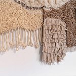 Тканый вручную монументальный настенный гобелен Earth Flow варинант исполнения - 3 | Loft Concept в Новосибирске