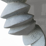 Дизайнерское зеркало Ocean Mirror голубой цвет природные формы  варинант исполнения - 1 | Loft Concept в Новосибирске