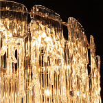 Бра с эффектом стекающего стекла и прозрачными трубками Textured Glass варинант исполнения - 7 | Loft Concept в Новосибирске