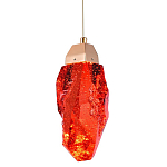 Подвесной светильник Soar Hanging Lamp Brass Red Красный варинант исполнения - 1 | Loft Concept в Новосибирске