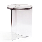 Стол журнальный круглый Acrylic Аether Smoke варинант исполнения - 1 | Loft Concept в Новосибирске