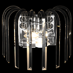 Бра цвета никель с изогнутыми хрустальными элементами Radiant Ribbons варинант исполнения - 3 | Loft Concept в Новосибирске