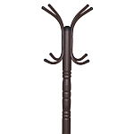 Вешалка напольная коричневая с 4-мя металлическими крючками Noble Branches варинант исполнения - 2 | Loft Concept в Новосибирске