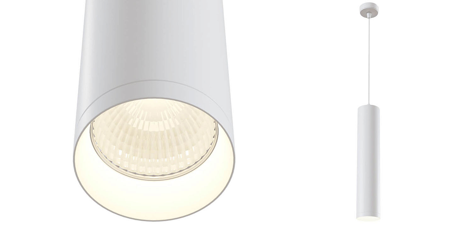 Подвесной светильник Trumpet tube white 30 - Loft-Concept в Новосибирске