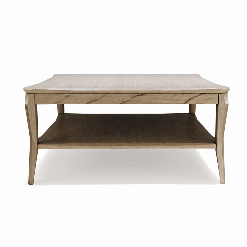 Стол журнальный с полкой для хранения Tasteful Furniture Светлый дуб Коричневый Стол журнальный с полкой для хранения Tasteful Furniture Светлый дуб Коричневый в Новосибирске | Loft Concept