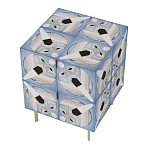 Тумба Short Mask Grey варинант исполнения - 3 | Loft Concept в Новосибирске