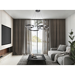 Люстра подвесная светодиодная в виде волнообразной ленты Ribbon Vortex варинант исполнения - 13 | Loft Concept в Новосибирске