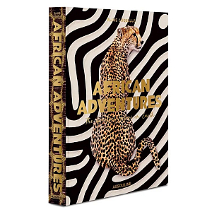 Подарочнный коллекционный фото альбом AFRICAN ADVENTURES NEW 2023 ASSOULINE HC UNBELIEVABLE ILLUSTRATIONS Safari