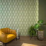 Гипсовая 3D панель с принтографией PM-102 варинант исполнения - 2 | Loft Concept в Новосибирске