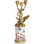 Фарфоровый подсвечник Лебедь с ангелом Asse варинант исполнения - 4 | Loft Concept в Новосибирске