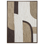 Панно из шнура геометрическая абстракция wall panel line II варинант исполнения - 2 | Loft Concept в Новосибирске