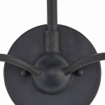 Бра настенное черное с 2-мя лампами Candle Sleeves варинант исполнения - 1 | Loft Concept в Новосибирске