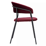 Стул мягкий с бархатистой велюровой спинкой и сиденьем Wine Chair варинант исполнения - 2 | Loft Concept в Новосибирске