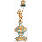 Фарфоровый подсвечник Ангел во главе Voki варинант исполнения - 4 | Loft Concept в Новосибирске