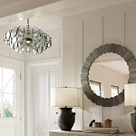 Люстра с каскадом из круглых стеклянных дисков Small Round Sequins варинант исполнения - 4 | Loft Concept в Новосибирске