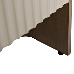 Тумба под телевизор серая с мраморной столешницей Uniqueness Marble варинант исполнения - 8 | Loft Concept в Новосибирске