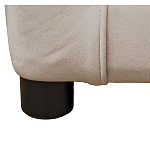 Диван двухместный раскладной светло-серый с кантом Pride варинант исполнения - 7 | Loft Concept в Новосибирске