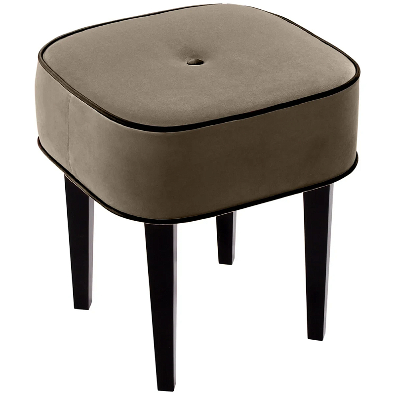 Квадратный мягкий пуф на черных ножках Winton Pouf Square Мульти Квадратный мягкий пуф на черных ножках Winton Pouf Square Мульти в Новосибирске | Loft Concept