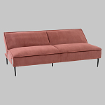 Диван современный вельветовый прямой Worcester Коралл варинант исполнения - 4 | Loft Concept в Новосибирске
