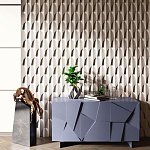 Гипсовая 3D Панель DRAGON SCALE - D варинант исполнения - 1 | Loft Concept в Новосибирске