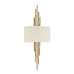 Бра с белым абажуром и элементами в виде натуральных веток Hinkley варинант исполнения - 1 | Loft Concept в Новосибирске