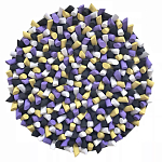 Панно «Цветение виолы» варинант исполнения - 1 | Loft Concept в Новосибирске