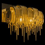 Бра с металлическими дугами и цепочками 33 см Atlantis Chain варинант исполнения - 8 | Loft Concept в Новосибирске