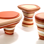 Комплект кофейных столиков Vorlon Desert three tables варинант исполнения - 4 | Loft Concept в Новосибирске