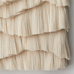 Светло-Бежевое Панно из нитей White Landscape Wall Hanging варинант исполнения - 1 | Loft Concept в Новосибирске