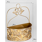 Железное кашпо Idyll варинант исполнения - 8 | Loft Concept в Новосибирске