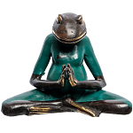 Статуэтка из бронзы в виде лягушки Animals Bronze варинант исполнения - 3 | Loft Concept в Новосибирске