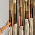 Текстильное Панно Макраме для ресторана Mexico Wall Hanging  варинант исполнения - 1 | Loft Concept в Новосибирске