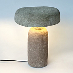 Настольная лампа «Травертиновая» варинант исполнения - 3 | Loft Concept в Новосибирске