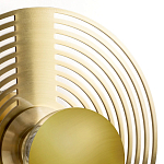 Бра в виде металлического диска Amadis Gold Wall Lamp варинант исполнения - 4 | Loft Concept в Новосибирске