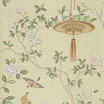 Обои ручная роспись Askew Verdigris  варинант исполнения - 2 | Loft Concept в Новосибирске