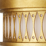 Потолочный светильник с фактурным золотым каркасом Exceptional Classic Design варинант исполнения - 2 | Loft Concept в Новосибирске