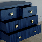 Бельевой Комод с 4 ящиками Elsa Dreams Blue варинант исполнения - 3 | Loft Concept в Новосибирске