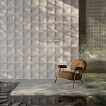 Гипсовая 3D панель с принтографией PM-23 варинант исполнения - 1 | Loft Concept в Новосибирске