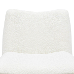 Кресло белое Cress White Boucle Collection Armchair варинант исполнения - 2 | Loft Concept в Новосибирске