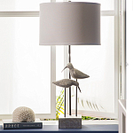 Настольная лампа с декором в виде птиц Coastal варинант исполнения - 2 | Loft Concept в Новосибирске