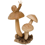 Статуэтка из дерева улитка Animals of the World варинант исполнения - 1 | Loft Concept в Новосибирске