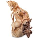 Статуэтка из дерева лошади Animals of the World 25 варинант исполнения - 1 | Loft Concept в Новосибирске